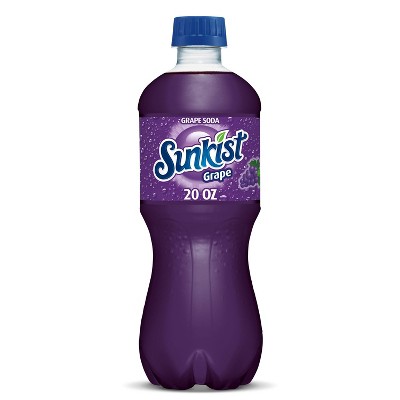 Sunkist Grape Soda - 20 fl oz Bottle