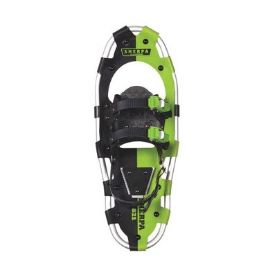 Yukon Charlie's Sherpa 8" x 21" Durable Trail Walking Hiking Snowshoes, Green