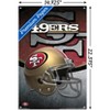 Trends International NFL San Francisco 49ers - Helmet 15 Unframed Wall Poster Prints - 3 of 4