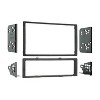 Metra® Single- or Double-DIN ISO Installation Multi Kit for 2005 and Up Volkswagen® in Black - 4 of 4