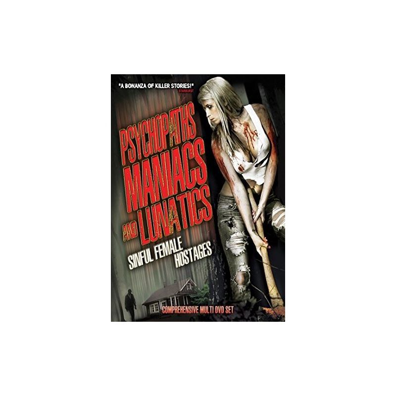 Psychopaths Maniacs & Lunatics: Sinful Female (DVD)(2016), 1 of 2