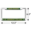 St. Norbert College Green Knights Full Size Standard License Plate Metal Frame - 4 of 4