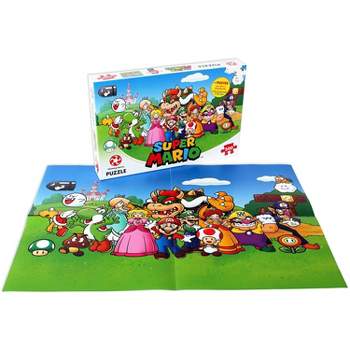  Mario Kart 1,000 Piece Jigsaw Puzzle, Collectible Puzzle  Featuring Mario, Princess Peach, Bowser, Yoshi, and Luigi from The Popular  Racing Video Game