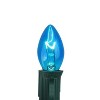 Northlight Pack of 25 Blue Transparent C7 Christmas Replacement Bulbs - 3 of 3