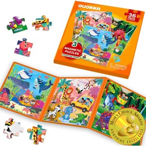 QUOKKA Magnetic Puzzle Book for Toddlers 3-5 - 1 of 4