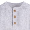 Gerber Baby Boys' Henley Long Sleeve Onesies® Bodysuits - 2-Pack - 4 of 4
