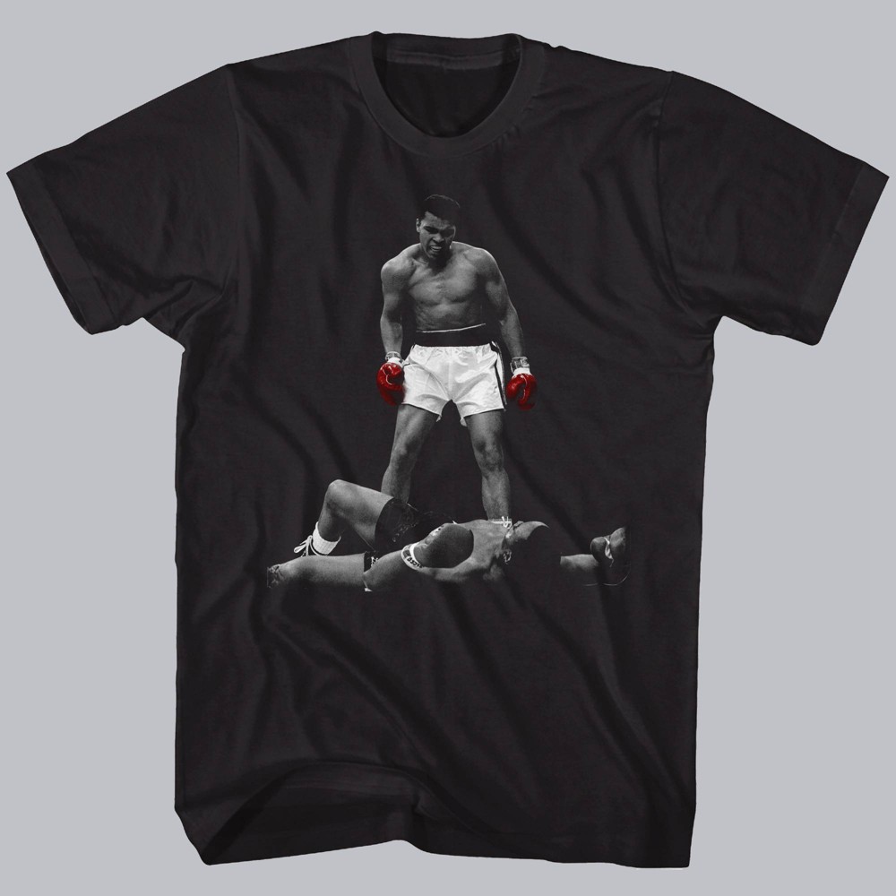 Muhammad Ali Whabam Black Adult T-Shirt Tee size large 