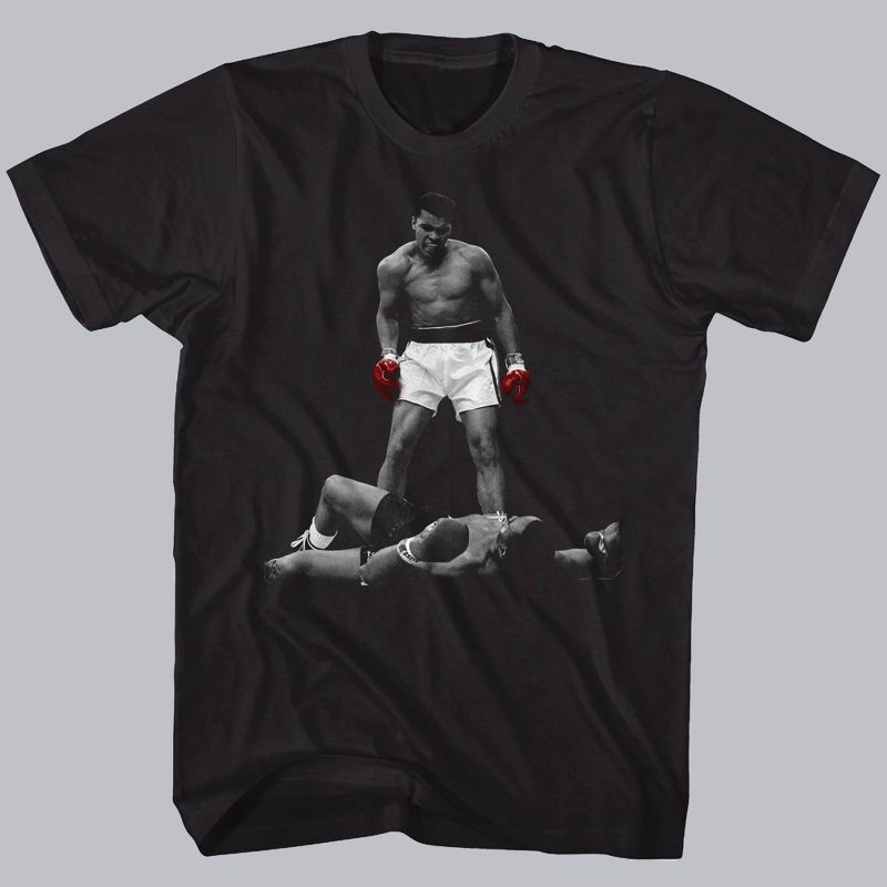 Men's Muhammad Ali Short Sleeve Graphic T-Shirt - Black, 1 of 3