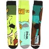 Scooby-Doo! Socks Adult Mystery Machine and Scooby 3 Pack Mid-Calf Crew Socks - 3 of 3