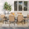 Popperton 2pk Patio Dining Chairs, Outdoor Furniture - Black - Threshold™ designed with Studio McGee - image 2 of 4