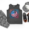 The Juniper Shop SmileyWorld Patriotic Checkered Lightning Youth Tank Top - 4 of 4