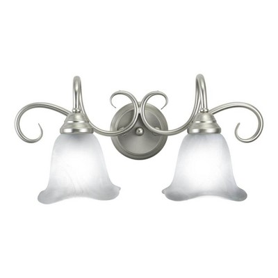 Vaxcel Bella 2 - Light Vanity in  Brushed Nickel