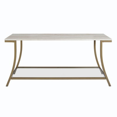 target brass coffee table