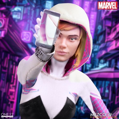 Ghost-Spider 9" Black and White Action Figure