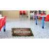 Ashley Productions® The Original Fun Mat™, Welcome Mat, 15.5" x 23.5", Camo Wood Welcome - 3 of 4