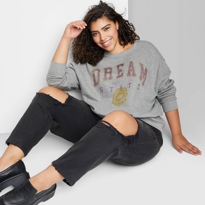  Womens Shirts Loose Fit Cute Long graphic oversized t shirts  for women clothing for elderly women fall items women sweatshirt under 10  dollars 1cent deals coupons and promo codes for prime