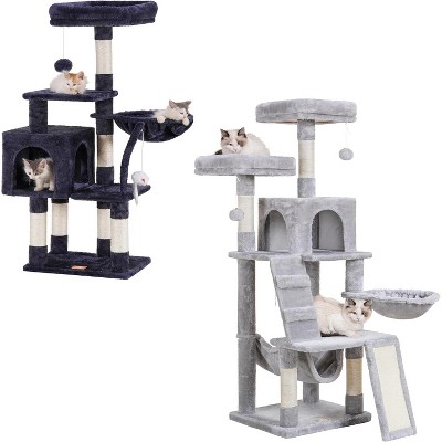 Heybly Cat Tree with Toy, Cat Tower condo for Indoor Cats