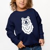 The Juniper Shop Bear Head Toddler Graphic Sweatshirt - 2 of 2