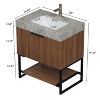 GDFStudio Odessa 30'' Bathroom Vanity with Ceramic Sink and 1 Drawer and 1 Lower Shelf - 3 of 4