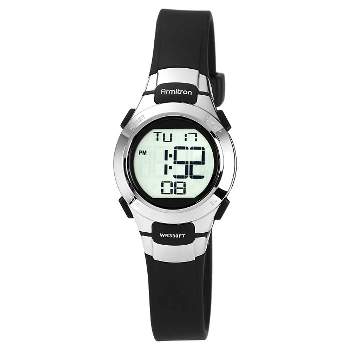 Armitron Sport Women's Digital Chronograph Resin Strap Watch - Gray/Black