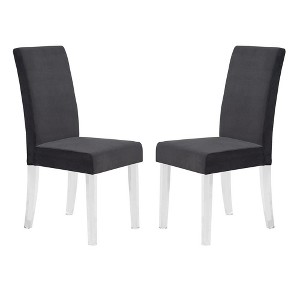 Armen Living,Armen Living Dalia Modern and Contemporary Dining Chair- Set of 2 - 1 of 3