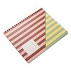 FRINGE Large College Rule Notebook with Exterior Pocket Nostalgic Striped: Spiral, Soft Cover, 9x11.25", 120 Pages - image 2 of 4