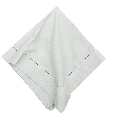 C&F Home Hemstitch Cotton Machine Washable Napkins Set of 6