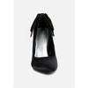 Hornet High Heeled Satin Pump Sandals Women - 2 of 4