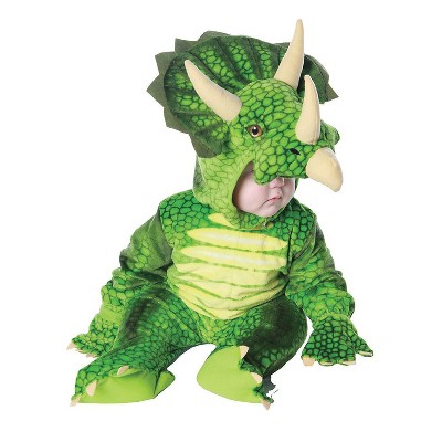 Halloween Express Toddler Triceratops Costume - Size 18-24 Months - Green