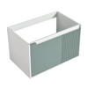 ChicFurnit 32 Inch Bathroom Vanity Modern Vanity with Sleek Design and Ample Storage for Bathroom Space, Green, 30.91”*19.49”*18.9" - 4 of 4