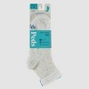 Peds Women's Ruffle Top 2pk Quarter Socks - 5-10 - image 2 of 4