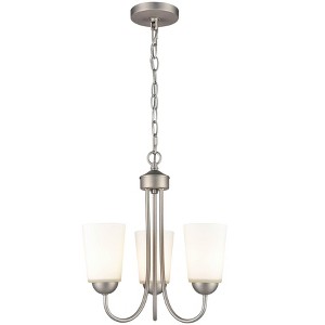 Millennium Lighting Ivey Lake 3 - Light Chandelier in  Satin Nickel - 1 of 1