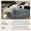 APRILSOUL Waterproof Memory Foam XL Pet Bed with Sides, Non-Slip and Egg-Crate Washable Removable Corduroy Cover - 2 of 4