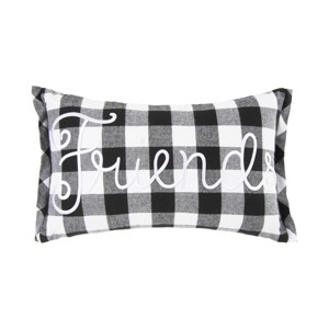 C&F Home 12" x 20" Friend Embroidered Throw Pillow - 1 of 3