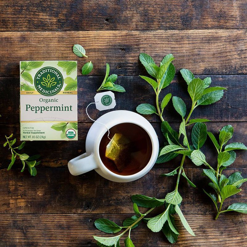 Traditional Medicinals Peppermint Tea - 16ct, 5 of 6