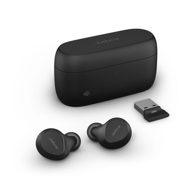 Jabra Evolve2 Buds - USB-A MS True Wireless Earbuds Black