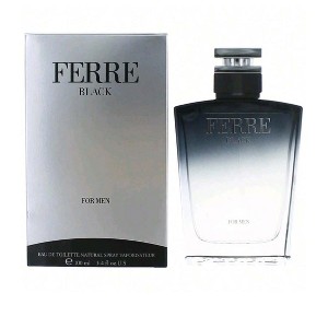 Ferre Black by Gianfranco Ferre, 3.4 oz EDT Spray for Men - 1 of 1