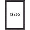 PosterPalooza | Antique Red Picture Frame - UV Acrylic, Foam Board Backing, Hanging Hardware - 2 of 4
