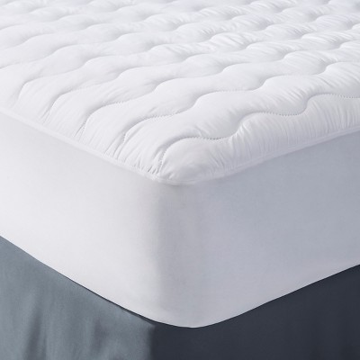 Microfiber Mattress Pad Twin White – Room Essentials™ – Target ...