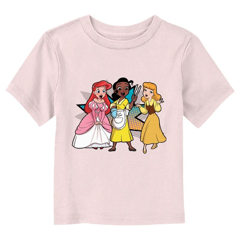 Disney Comic Book Princesses Trio T-Shirt, 1 of 4