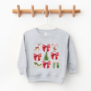 The Juniper Shop Coquette Christmas Collage Youth Ultra-Soft Graphic Sweatshirt - 1 of 3
