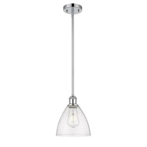 Bristol Glass - 1 Light Mini Pendant In Industrial Style-9.25 Inches Tall and 7.5 Inches Wide - 1 of 1