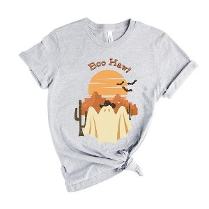 Simply Sage Market Women's Boo Haw Country Short Sleeve Graphic Tee - 1 of 4