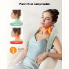 Snailax Cordless Neck Shoulder Massager with Heat & Shiatsu Back Massage Pillow with Deep Tissue Kneading - 3 of 4