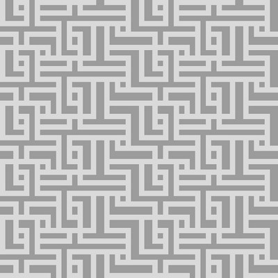 Zen Pepper Grey Geometric Paste the Wall Wallpaper