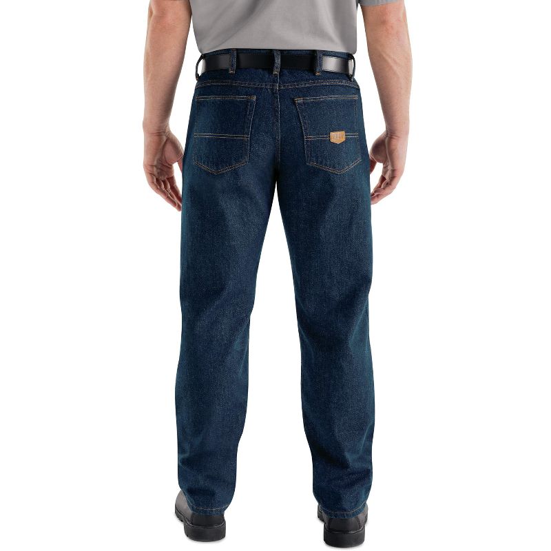 Red Kap Men's Relaxed Fit Jean, 4 of 5
