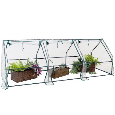 ClearView 36" Portable Mini Greenhouse with UV Protective PVC Cover