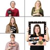Big Dot of Happiness Best Mom Ever - Mother's Day Selfie Photo Booth Picture Frame & Props - Printed on Sturdy Material - 2 of 4