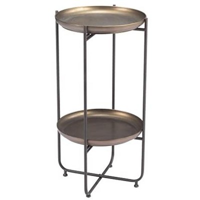 Zuo Bronson Accent Table Bronze