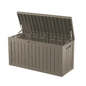 Decksplore 80 Gallon Deck Box Indoor/Outdoor Storage Box  Space-Saving All-Weather - 1 of 4